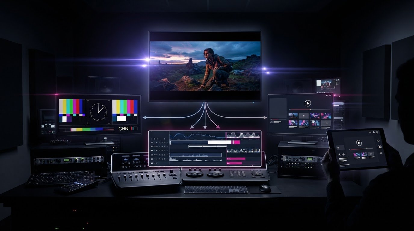 Broadcast delivery asset preparation for multiple platforms